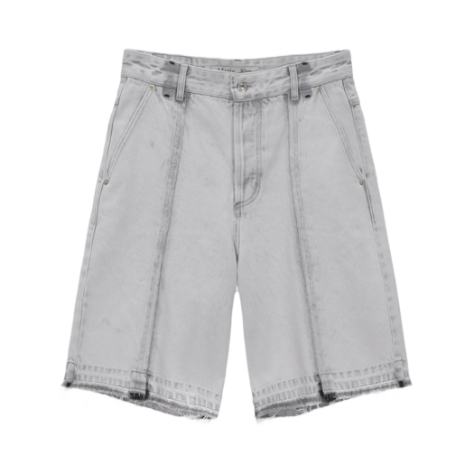 【MATIN KIM】SEMI SLIMFIT BERMUDA PANTS Matin Kim-SEMI SLIMFIT BERMUDA PANTS IN CHARCOAL│삼성물산