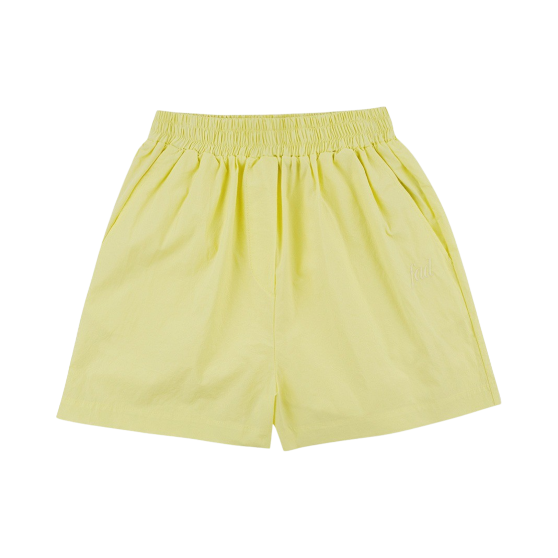 S30467 FAD Cotton Shorts Lemon