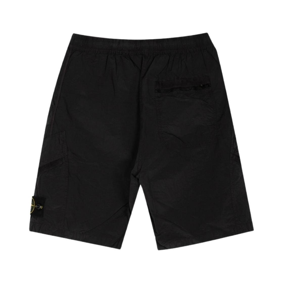 스톤 아일랜드 L1719 나일론 메탈 에코닐 재생 나일론 컴포트 핏 버뮤다 쇼츠 다크 그레이 - 24SS(Stone Island L1719 Nylon Metal in Econyl Regenerated Nylon Comfort Fit Bermuda Shorts Dark Grey - 24SS) - 2