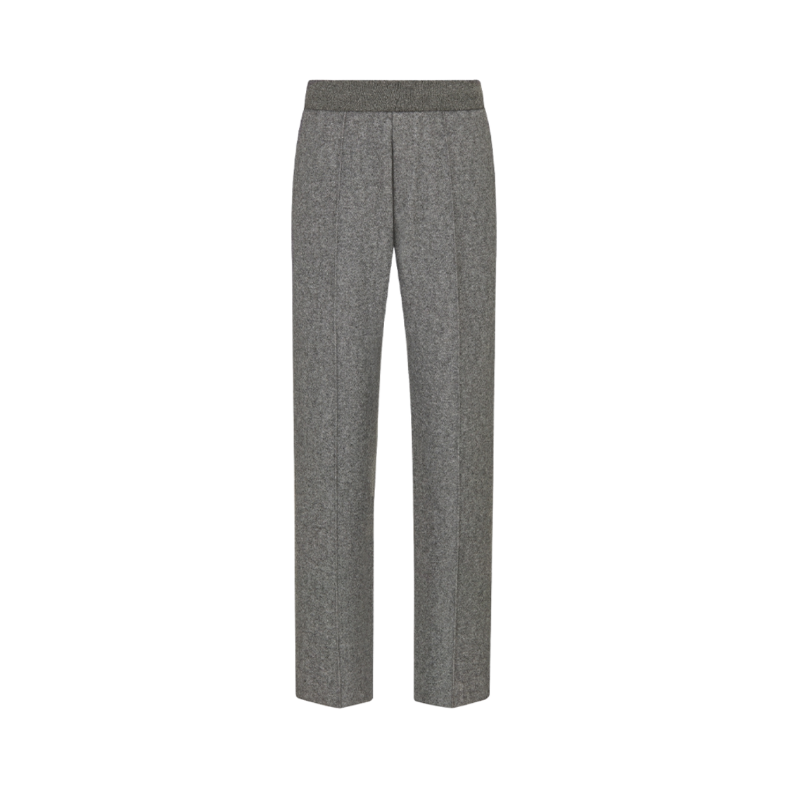 디올 트랙 팬츠 그레이 울 캐시미어 저지(Dior Track Pants Gray Wool Cashmere Jersey) - 1