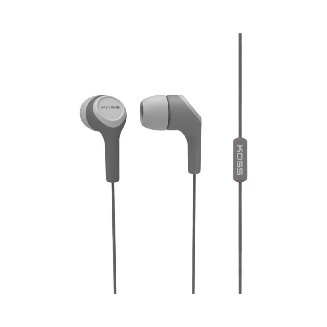 코스 KEB15i 이어폰 그레이(Koss KEB15i Earphones Gray)