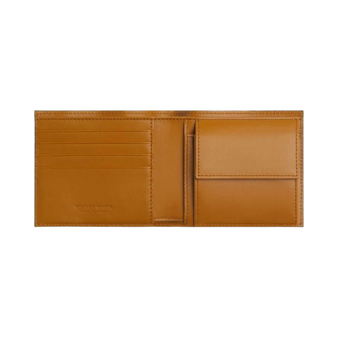 보테가 베네타 인트레치아토 코인 반지갑 스페이스 콥(Bottega Veneta Intrecciato Bi-Fold Wallet with Coin Purse Space Cob) - 2