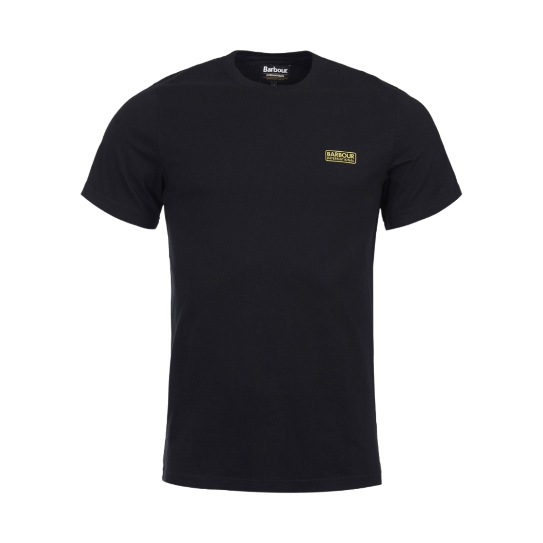바버 인터네셔널 스몰 로고 티셔츠 블랙(Barbour International Small Logo T-Shirt Black) - 1
