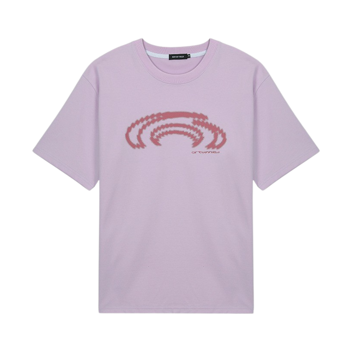 아트오브필드 빅 심볼 숏슬리브 티셔츠 핑크