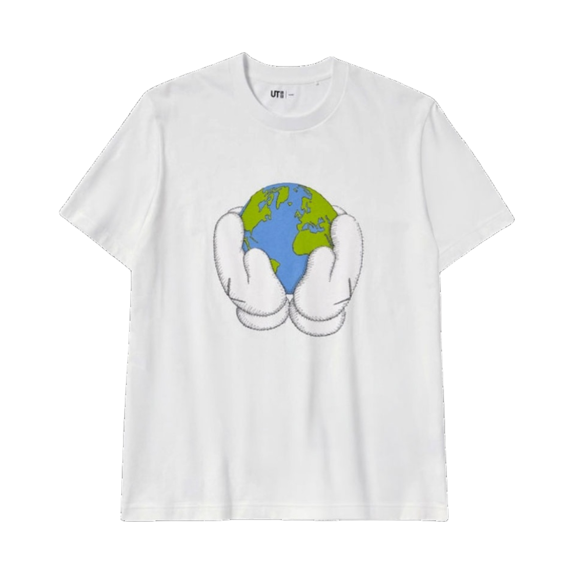 유니클로 x 카우스 피스 포 올 그래픽 티셔츠 화이트 - KR(Uniqlo x Kaws Peace For All Graphic T-Shirt White - KR) - 1