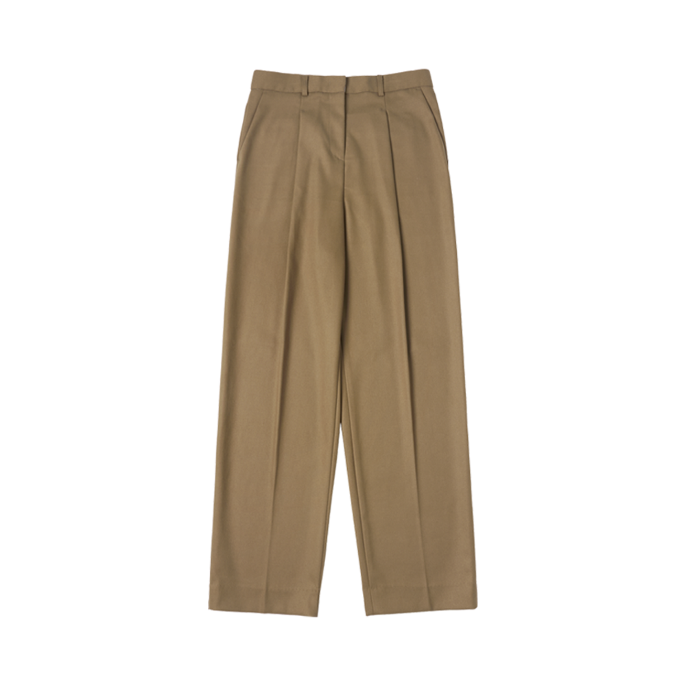 시야쥬 SIPT7137 피치 기모 포멀 슬랙스 애쉬브라운