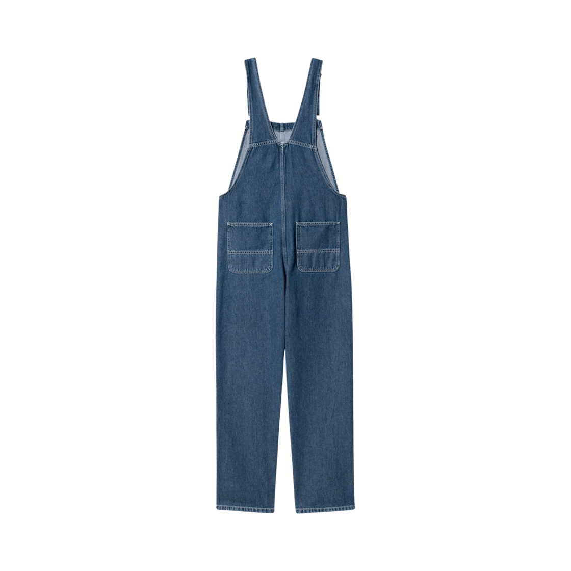 (W) 칼하트 WIP 블루 스톤 워시드 빕 오버롤 스트레이트 블루 스톤 워시드((W) Carhartt WIP Blue Stone Washed Bib Overall Straight Blue Stone Washed)