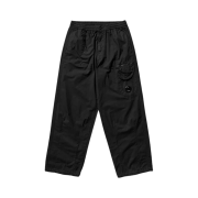 C.P. Company Microreps Boxy Lens Cargo Pants Black - 25SS