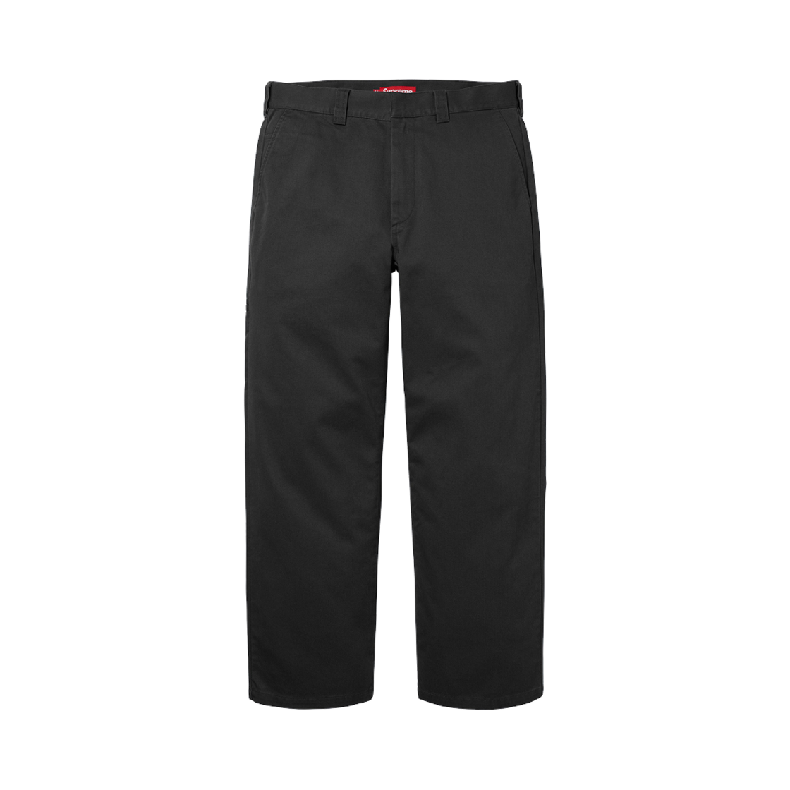 슈프림 워크 팬츠 블랙 - 25SS
