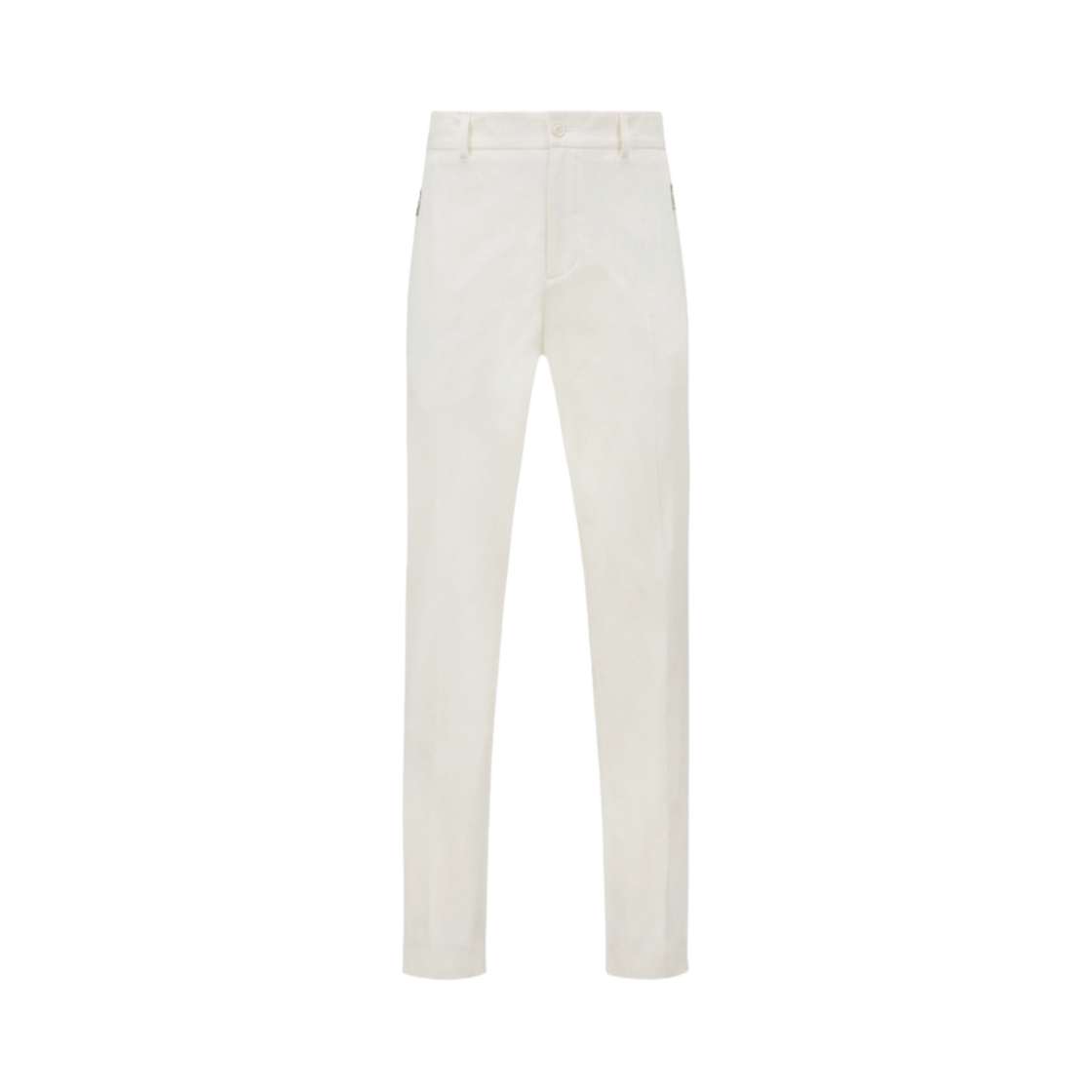 몽클레르 개버딘 트라우저 스노우 화이트 - 23FW(Moncler Gabardine Trousers Snow White - 23FW) - 1