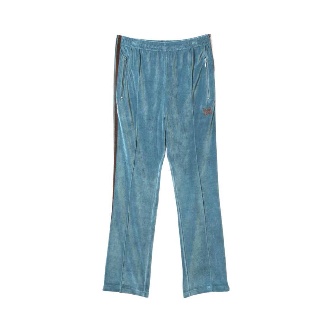 니들스 내로우 트랙 팬츠 벨루어 블루