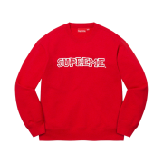 Supreme Shattered Logo Crewneck Red - 21FW