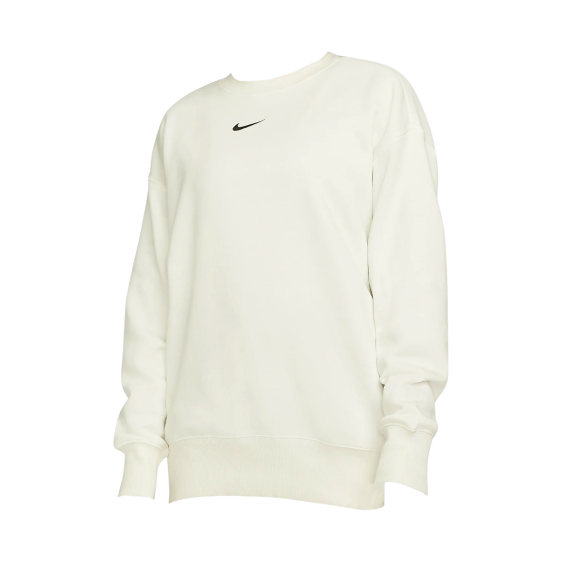 (W) 나이키 NSW 피닉스 플리스 오버사이즈 크루넥 스웨트셔츠 세일 - Asia((W) Nike NSW Phoenix Fleece Oversized Crewneck Sweatshirt Sail - Asia) - 1