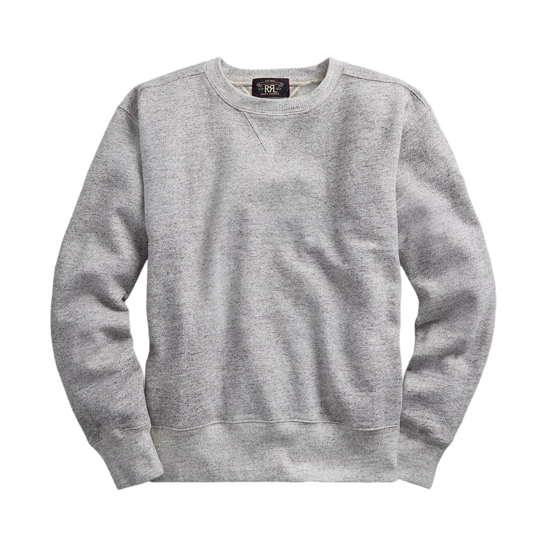 더블알엘 플리스 크루넥 스웨트셔츠 애슬레틱 그레이(Double RL Fleece Crewneck Sweatshirt Athletic Grey)