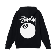 Stussy 8 Ball Hoodie Black - 21SS