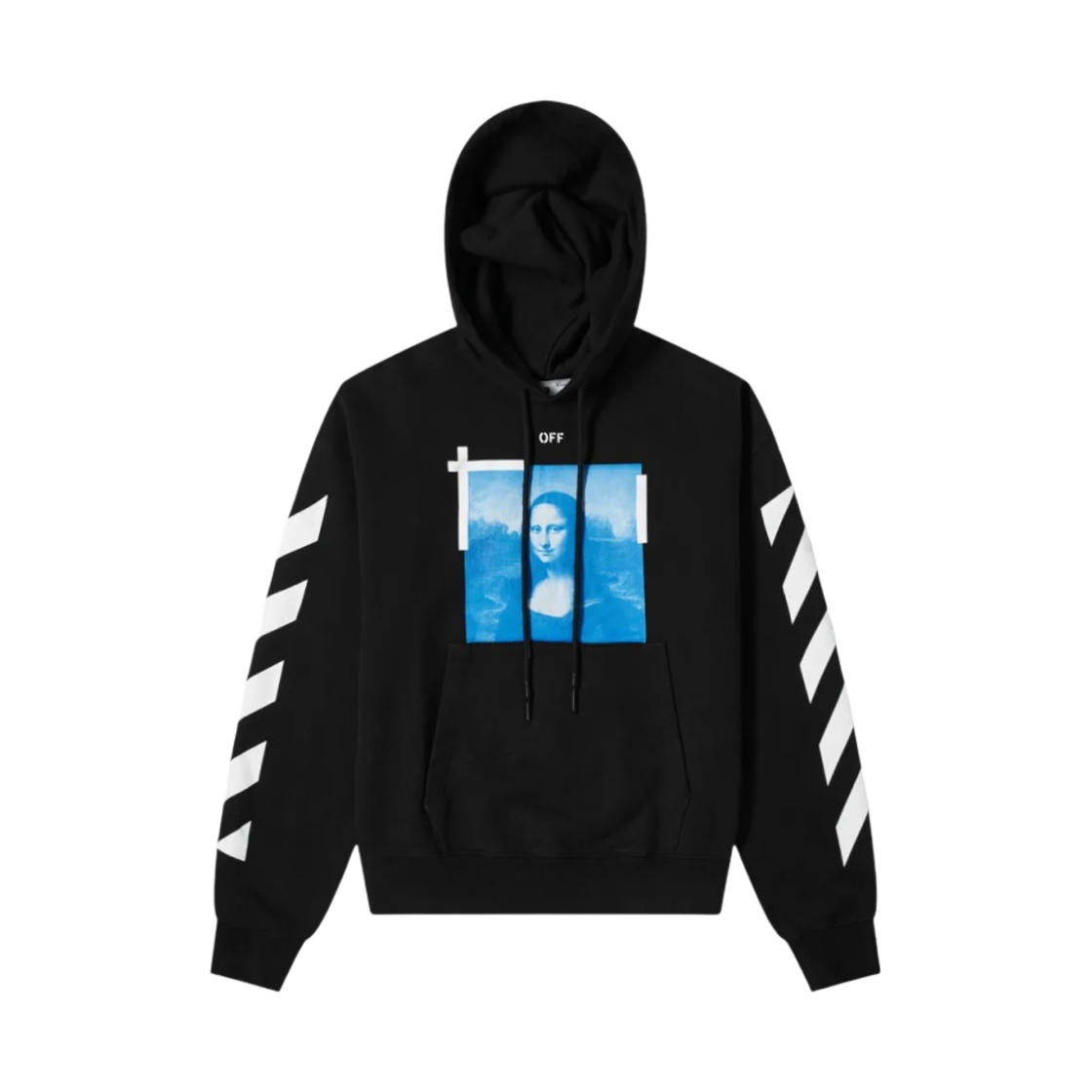 OMBB037R21FLE0011001 Off-White Monalisa Arrow Hoodie Black