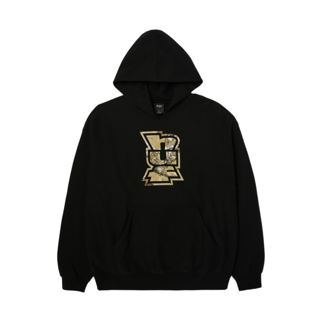 HF251UTH02BK00 HUF X Realtree Megablast Hoodie Black