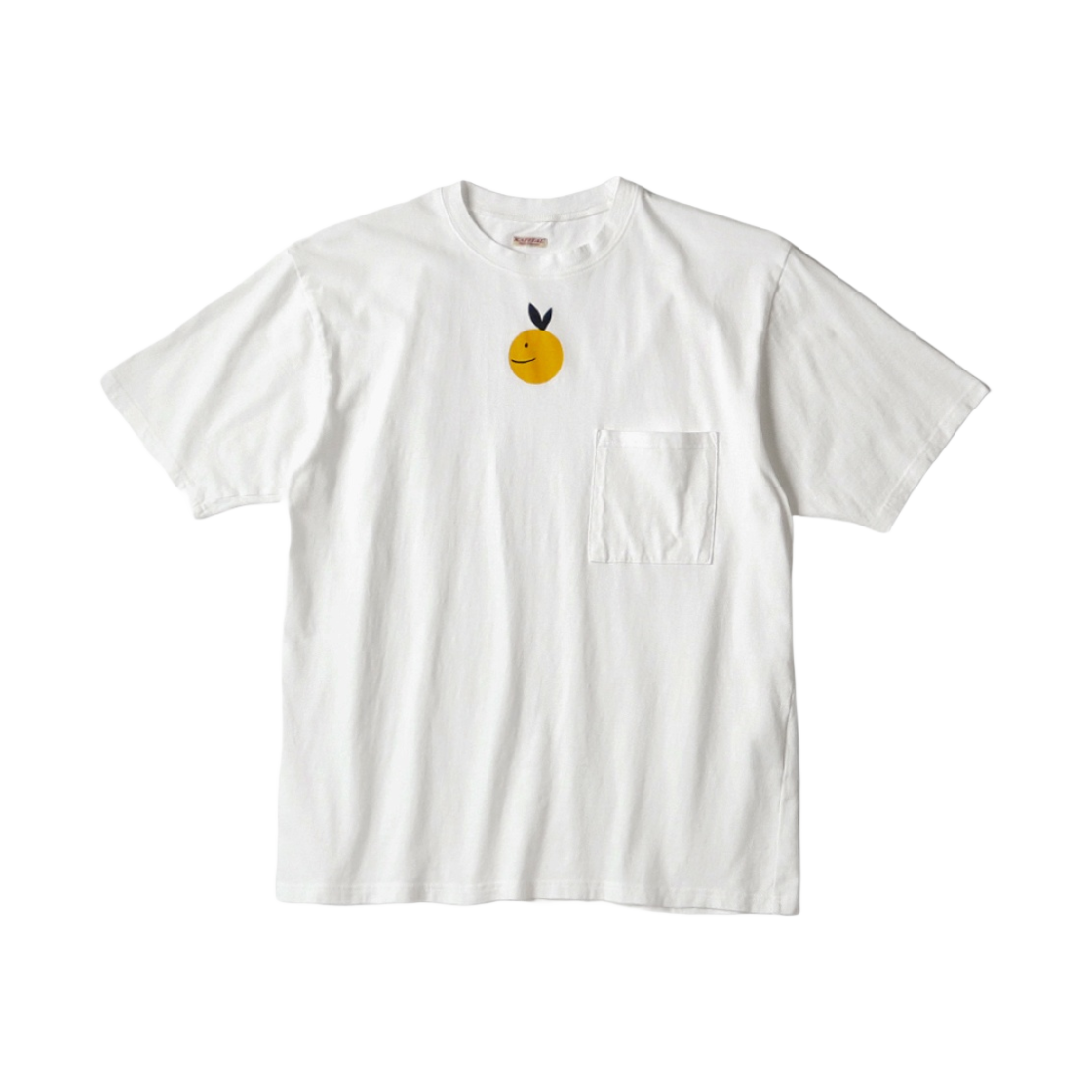 캐피탈 코이보위 크루넥 티셔츠 화이트(Kapital Coeybowy Crewneck Pocket T-Shirt White) - 1