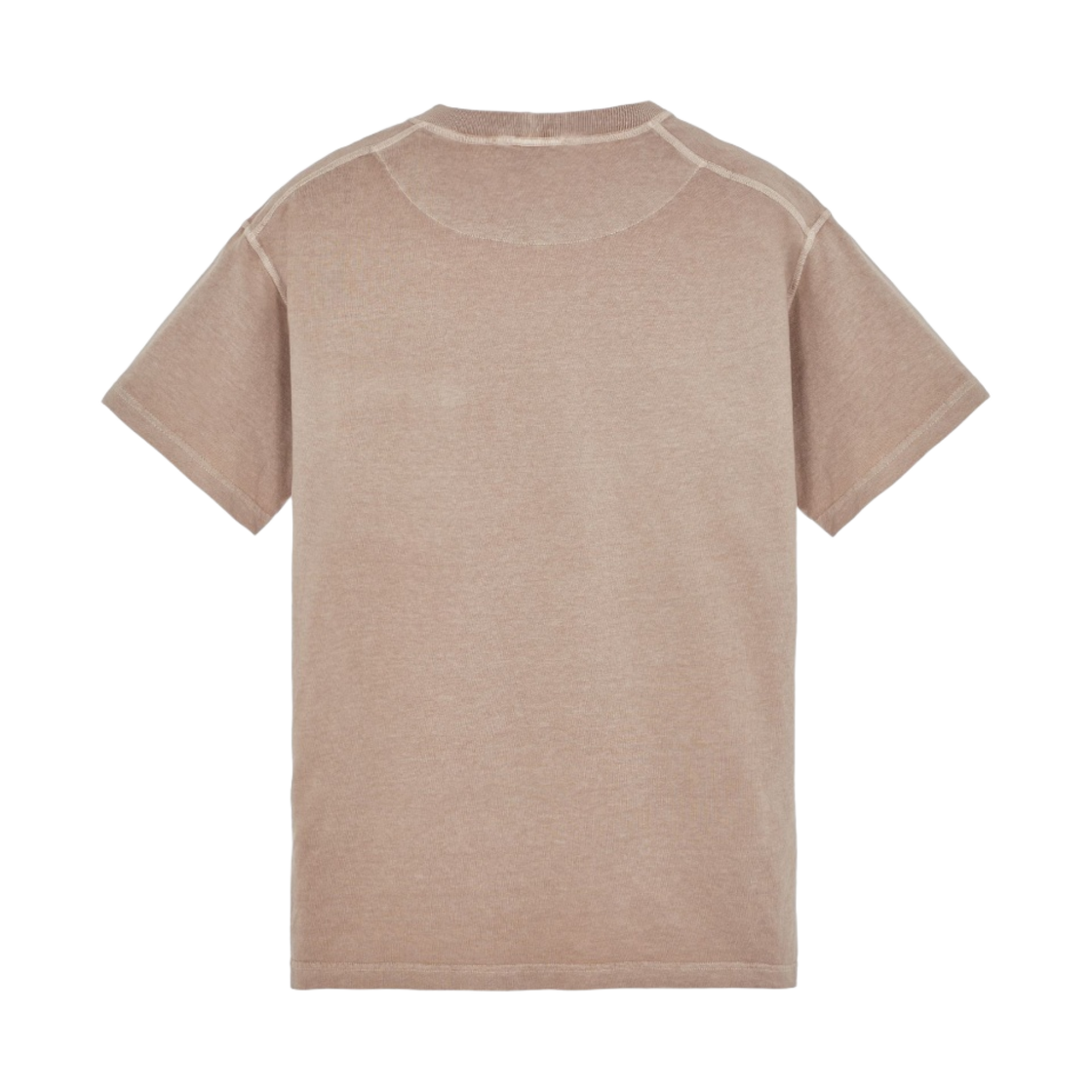 스톤 아일랜드 21957 오가닉 코튼 저지 피사토 이펙트 티셔츠 도브 그레이 - 23SS(Stone Island 21957 Organic Cotton Jersey Fissato Effect T-Shirt Dove Grey - 23SS) - 2