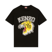Kenzo Varsity Jungle Tiger Oversize T-Shirt Black