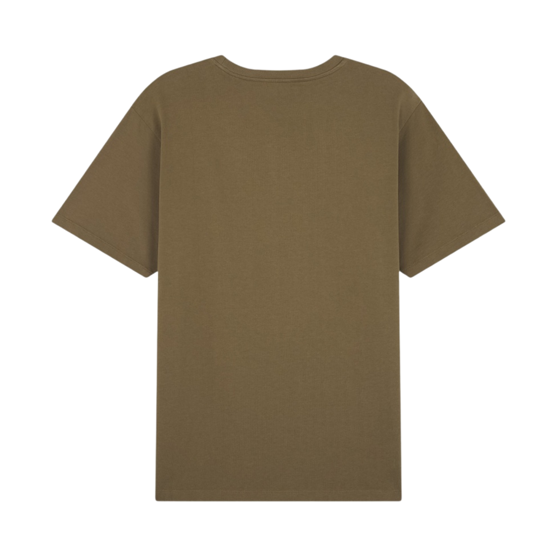 메종 키츠네 캠퍼스 폭스 릴렉스 티셔츠 카키(Maison Kitsune Campus Fox Relaxed T-Shirt Khaki) - 2