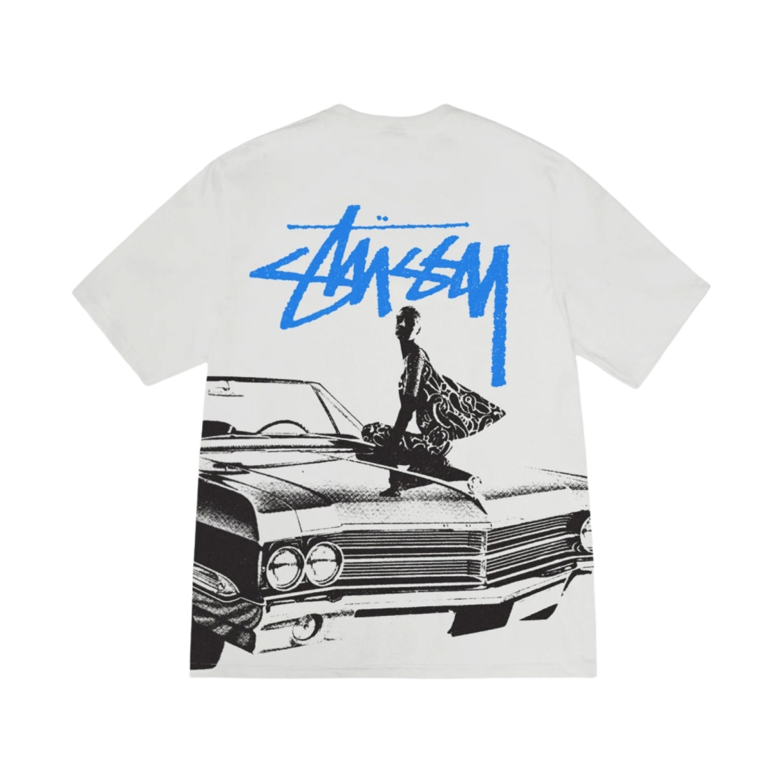 스투시 비트 크레이지 티셔츠 포그(Stussy Beat Crazy T-Shirt Fog) - 1