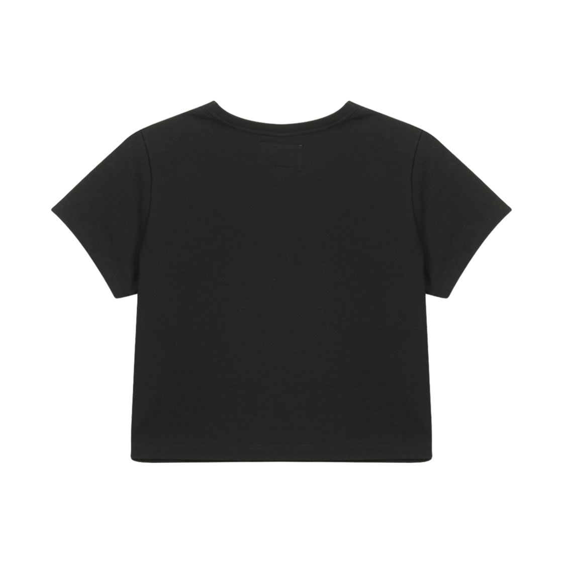 ★Matin Kim★ LOGO CUTTED LAYERED TOP IN BLACK MK2400TS003MB MATIN KIM CUTTED LOGO LAYERED TOP IN BLACK – SeoulSeoul