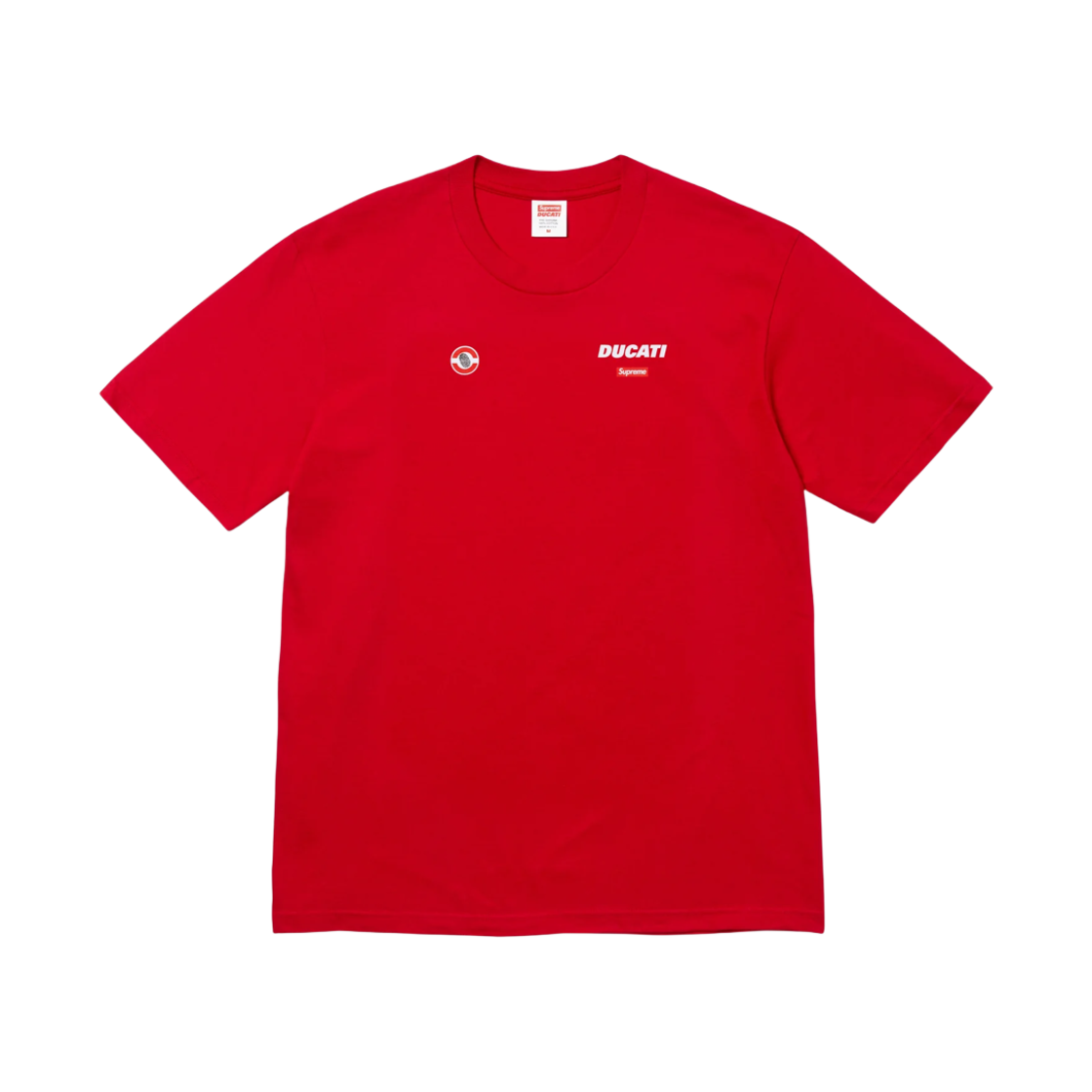 슈프림 x 두카티 로고 티셔츠 레드 - 24SS(Supreme x Ducati Logos T-Shirt Red - 24SS) - 2