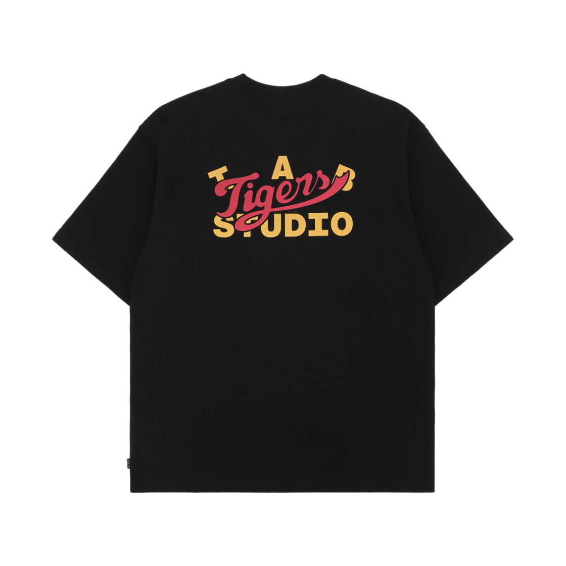 기아 타이거즈 x 아이앱 스튜디오 더블 로고 티셔츠 블랙(Kia Tigers x IAB Studio Double Logo T-Shirt Black)
