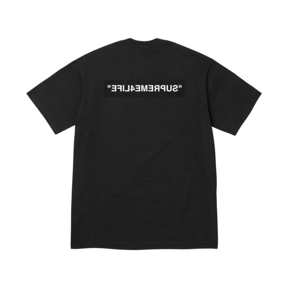 슈프림 4 라이프 티셔츠 블랙 - 24FW