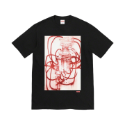 Supreme Christopher Wool Supreme 2001 T-Shirt Black - 21FW