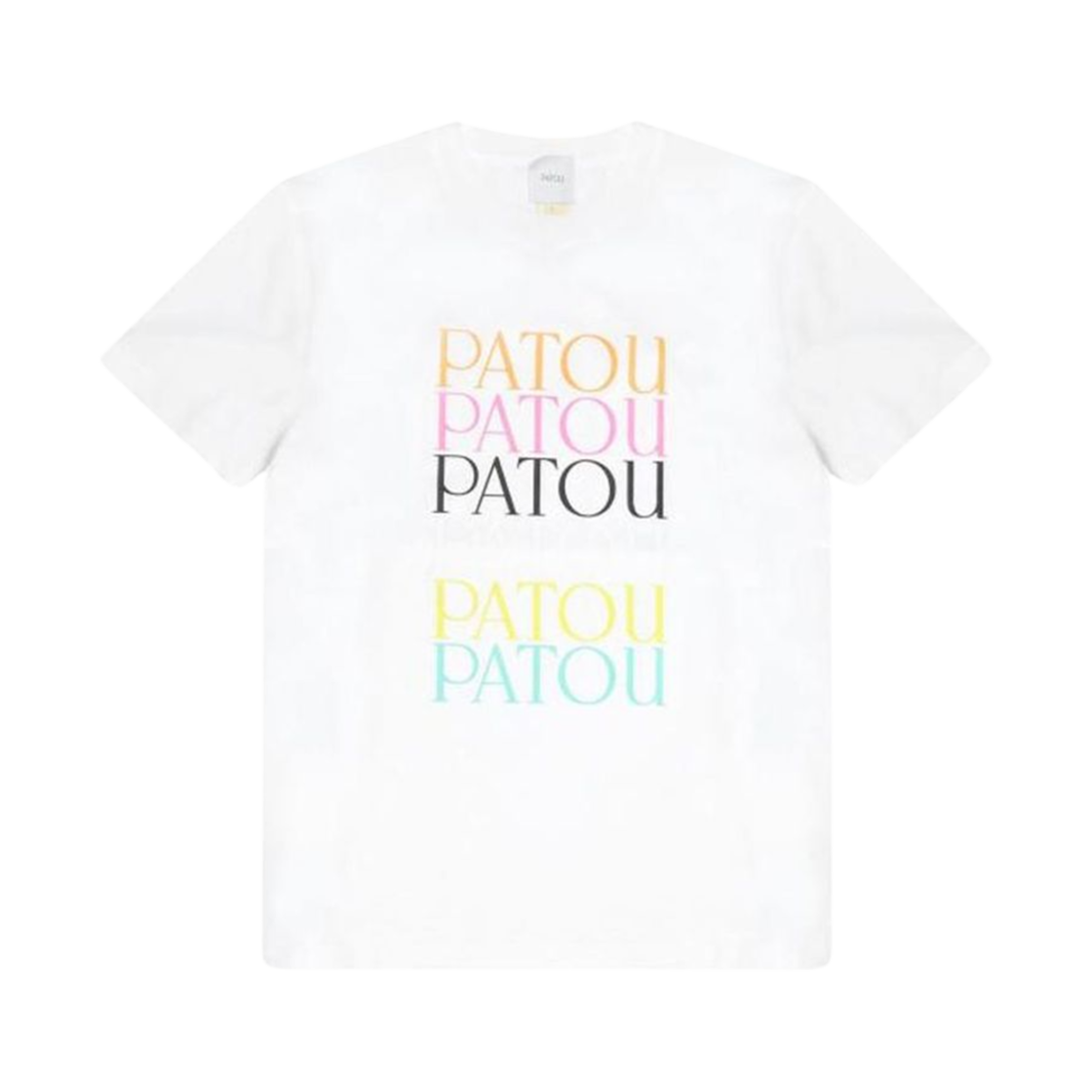 (W) 파투 오가닉 코튼 티셔츠 화이트((W) Patou Organic Cotton T-Shirt White)