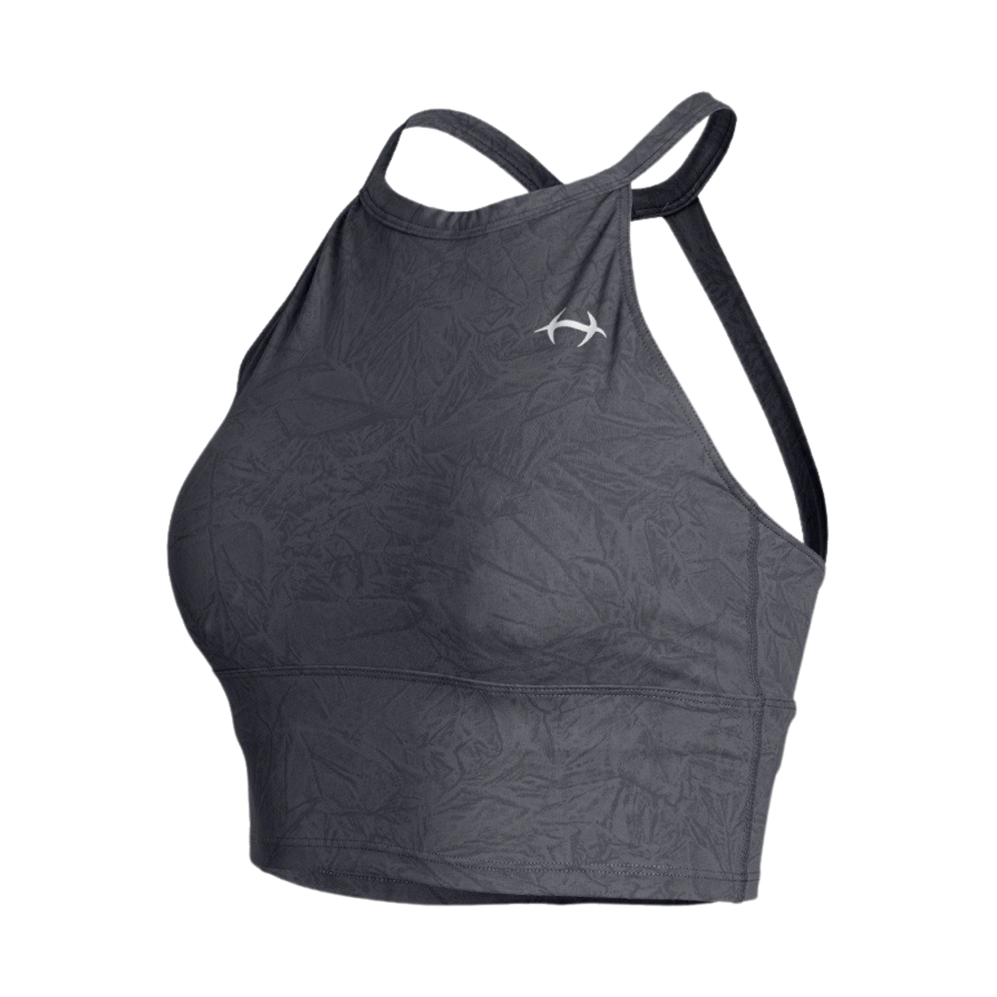 에이치덱스 에어 비앙코 홀터넥 크롭탑 차콜(HDEX Air Bianco Halterneck Crop Top Charcoal) - 1