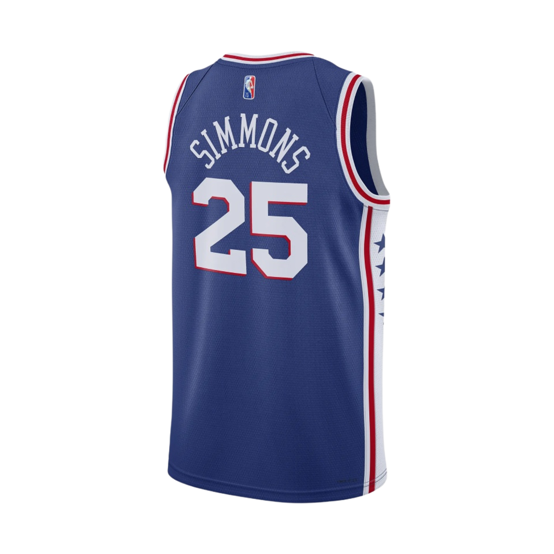나이키 필라델피아 세븐티식서스 벤 시몬스 아이콘 에디션 NBA 스윙맨 저지 블루(Nike Philadelphia 76ers Ben Simmons Icon Edition NBA Swingman Jersey Blue) - 2