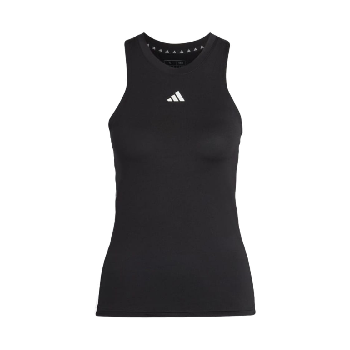 HR7815 (W) Adidas Aeroready Train Essential Regular 3S Tank Top Black White - KR Sizing