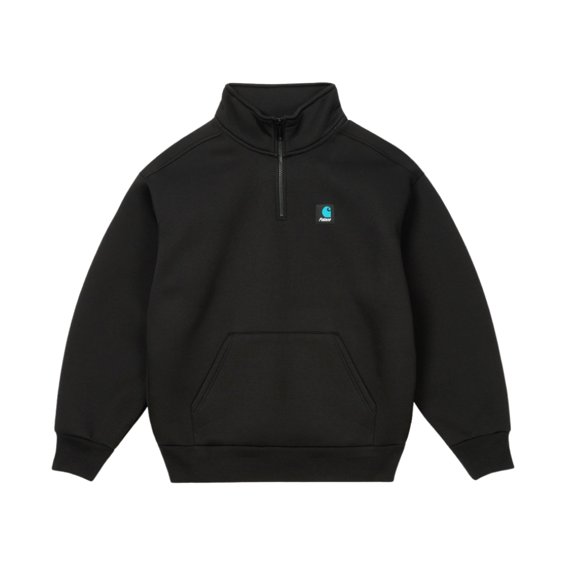 팔라스 x 칼하트 WIP 카 럭스 집 스웨트셔츠 블랙 - 24FW(Palace x Carhartt WIP Car-Lux Zip Sweatshirt Black - 24FW)
