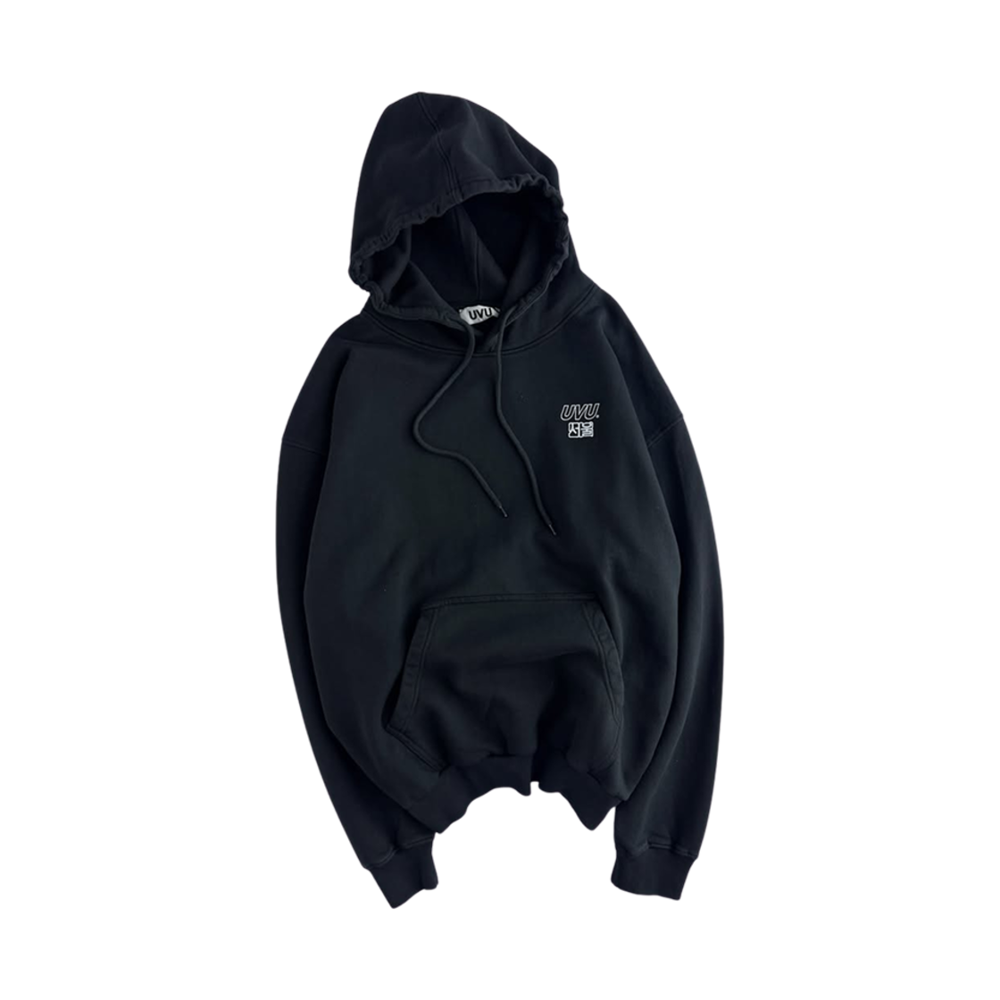 UVU 서울 마라톤 후드 블랙(UVU Seoul Marathon Hoodie Black) - 2