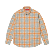 Supreme Plaid Flannel Shirt Tan - 24SS