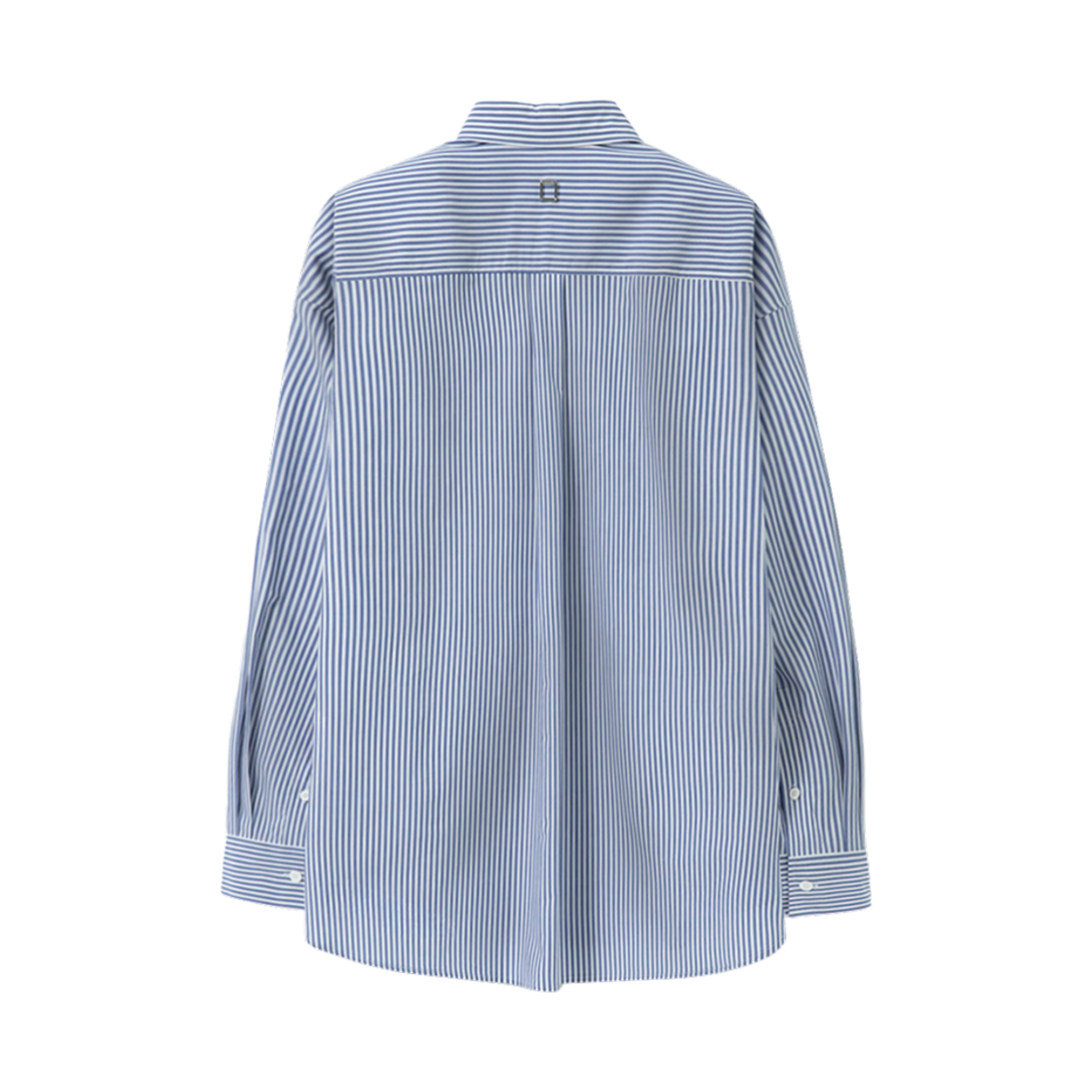 우영미 코튼 스트라이프 셔츠 블루 - 25SS(Wooyoungmi Cotton Stripe Shirt Blue - 25SS) - 2