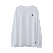 NewJeans x Hiroshi Fujiwara Coller L/S T-Shirt Ver. 3 White