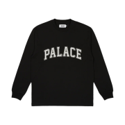 Palace Crack Me Up Long Sleeve Black - 23FW