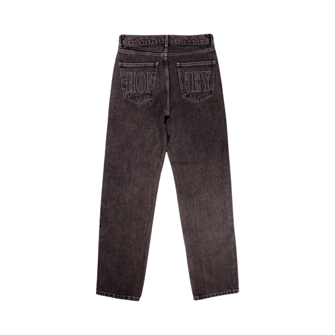 HSH24PT129BR Honey Scoop House Honey Stitch Denim Brown