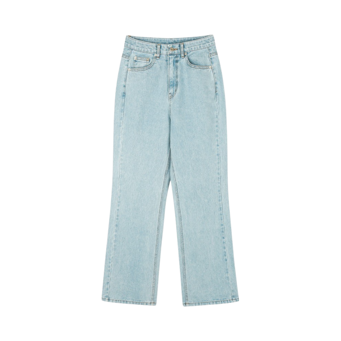 해브레스 우먼 레이 루즈핏 진 라이트 블루(Haveless Women Raye Loose Fit Jeans Light Blue)