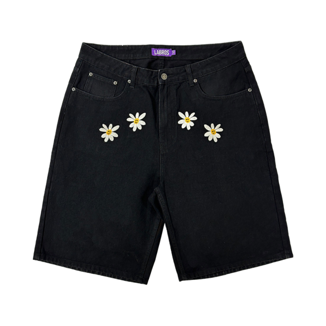 - Labros 4 Daisy Shorts Black