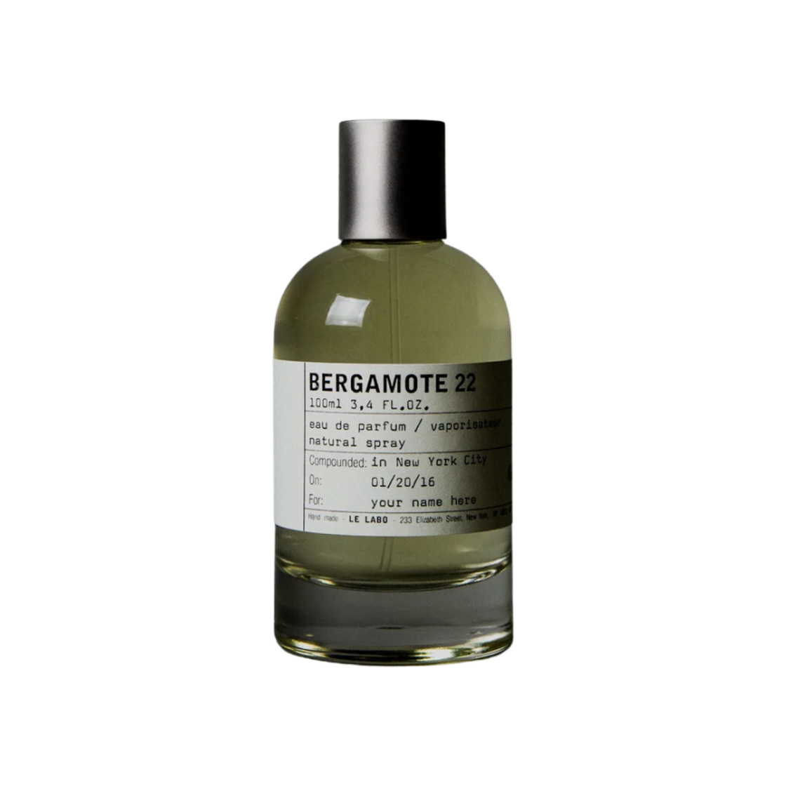 - Le Labo Bergamote 22 Eau De Parfum 100ml