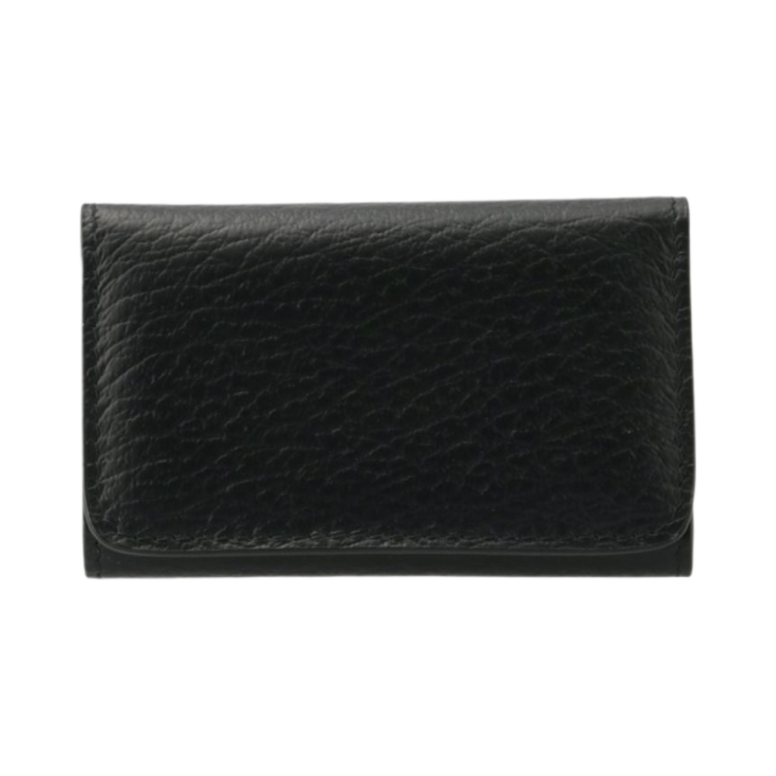 S56UI0206P4455T8013 Maison Margiela Four Stitches Key Holder Black
