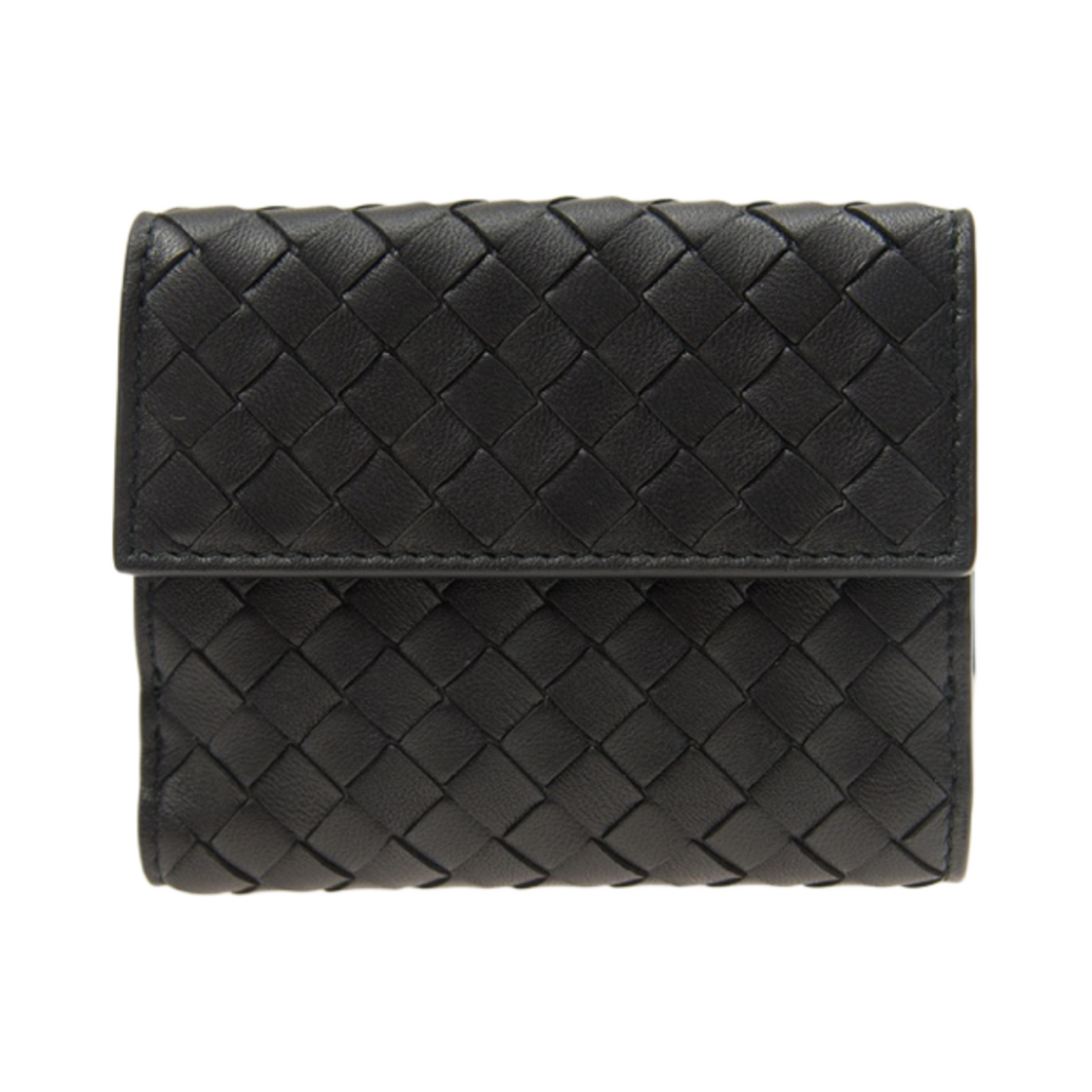 보테가 베네타 미니 지갑 블랙(Bottega Veneta Mini Wallet Black)