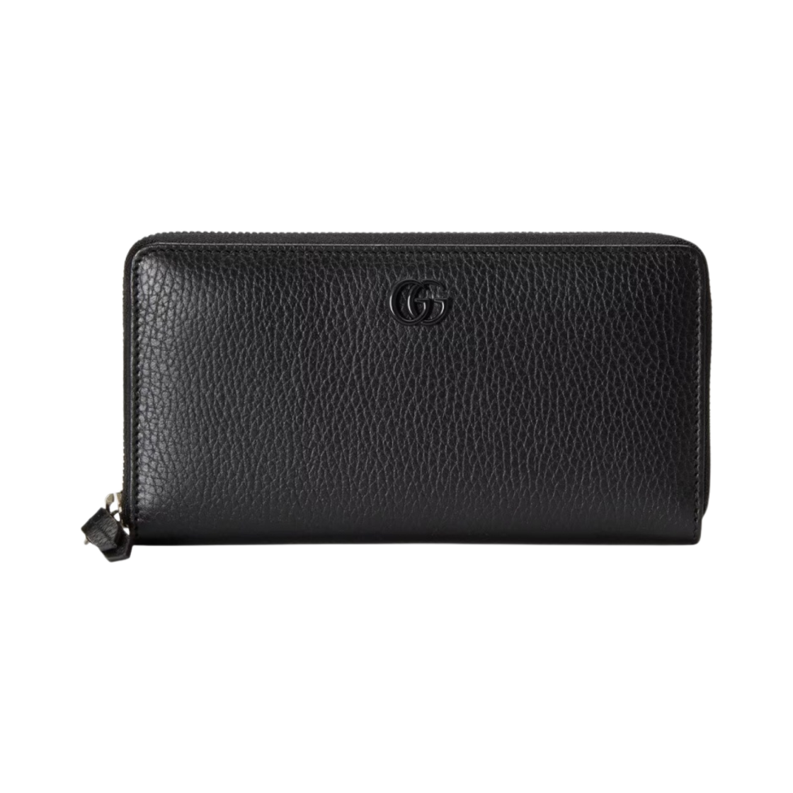 구찌 GG 마몽 집 어라운드 지갑 블랙(Gucci GG Marmont Zip Around Wallet Black) - 1