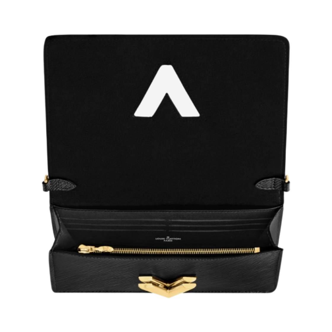 루이비통 트위스트 벨트 체인 월렛 에피 블랙 골드(Louis Vuitton Twist Belt Chain Wallet Epi Black Gold) - 2