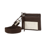 Athe garcon Card Double Wallet Brown